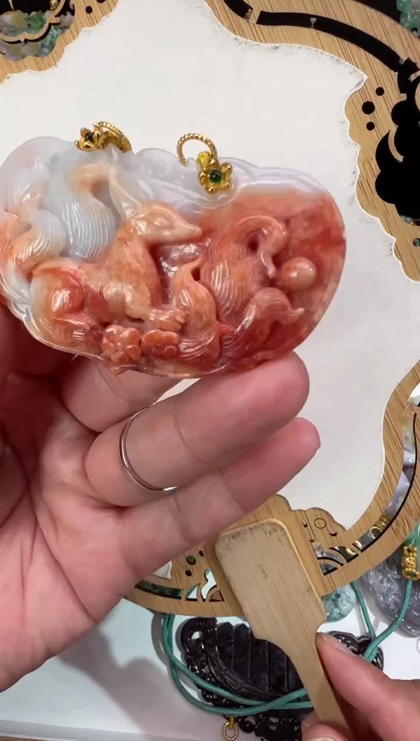 【闪购商品】翡翠颈饰未镶嵌仿古