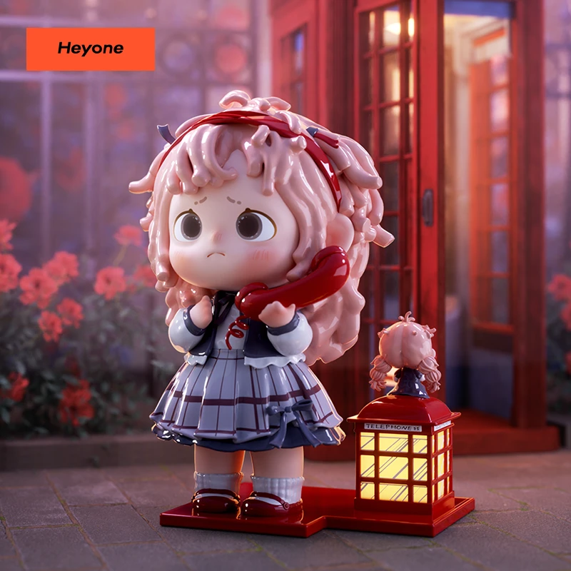 【拆盒】正品黑玩芙芙夜幕下的微光之城系列可爱新款盲盒潮玩
