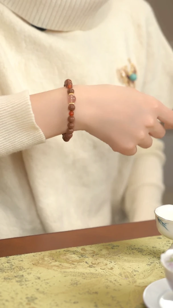 珠串鹅梨帐中香手链