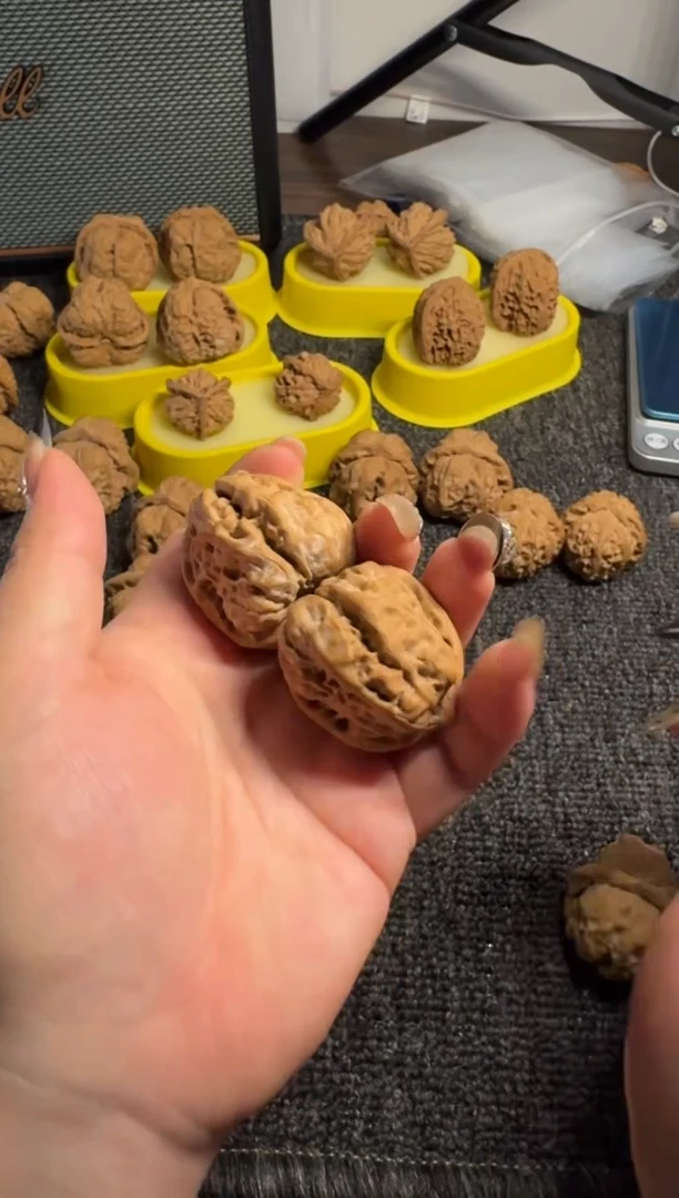 吊坠文玩核桃直播间288蛤蟆头35尺全品无修