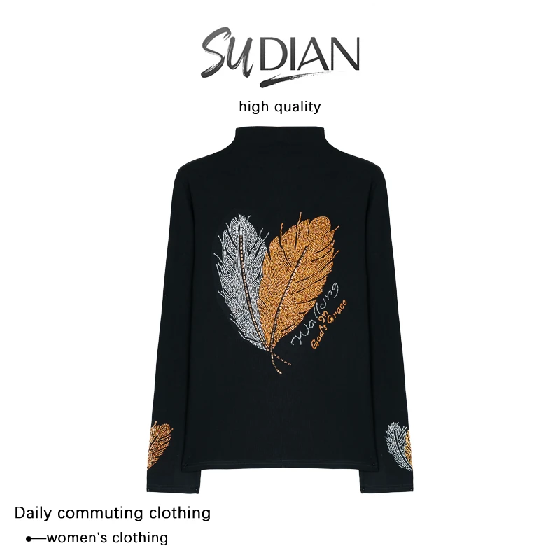 新款烫钻金枝玉叶内外两穿打底Q23CT1394