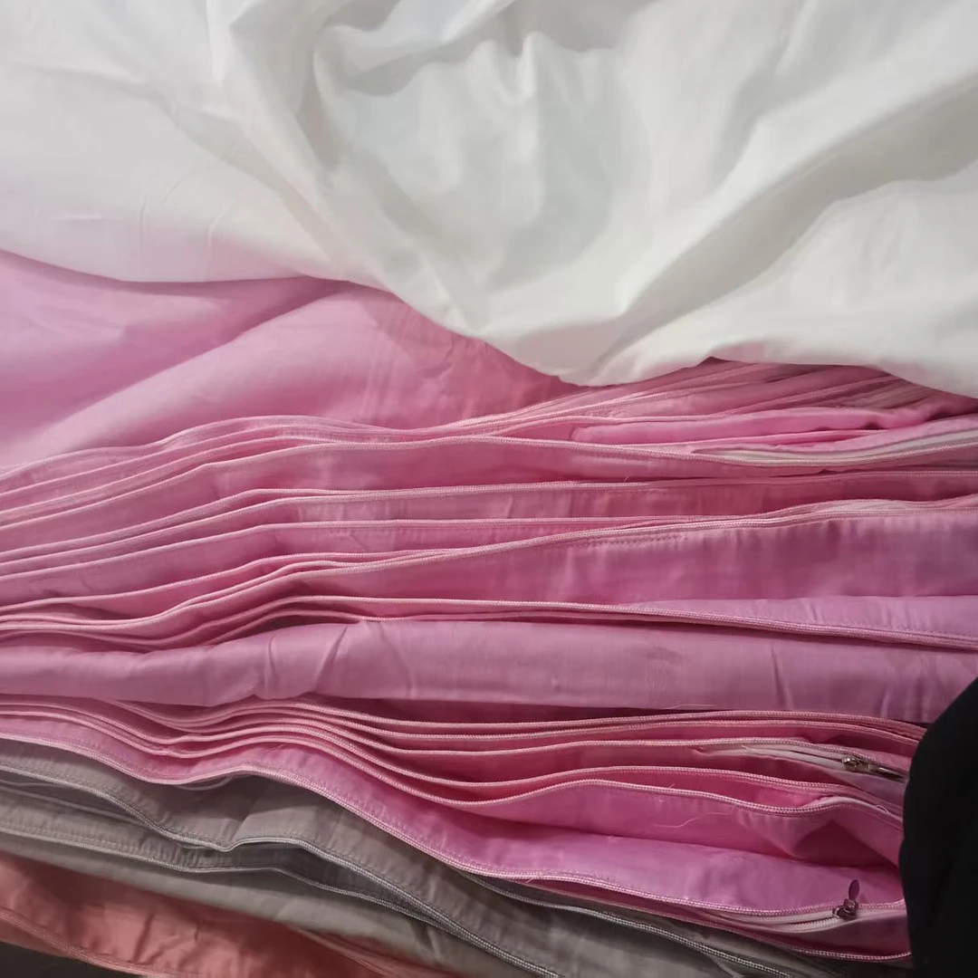 微瑕可能发黄高货多色棉花被套220*240带拉链