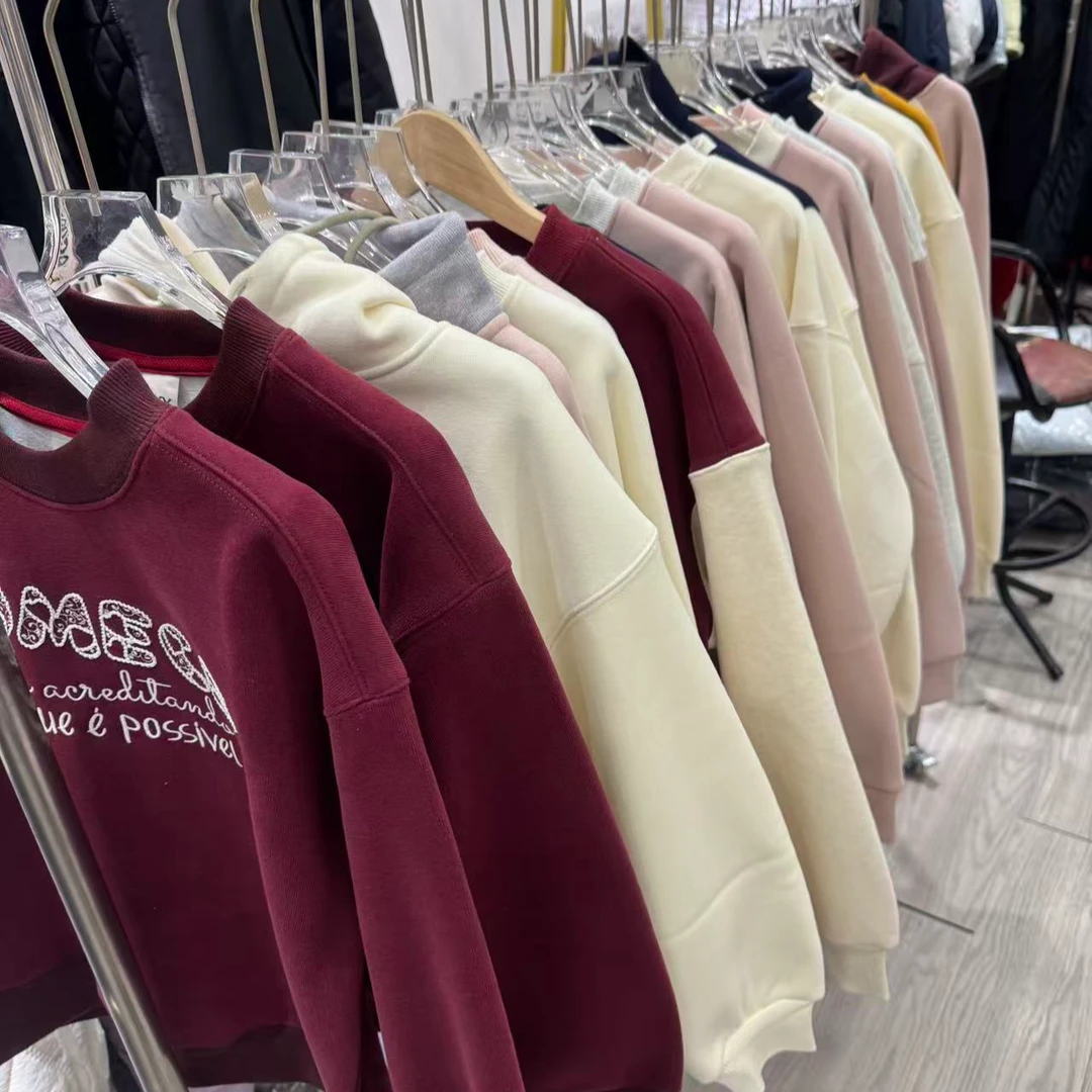 青少年童装加绒卫衣