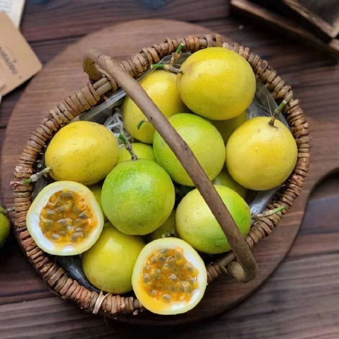 空运钦蜜9号黄金百香果【新鲜采摘】口味丰富【只发新疆】