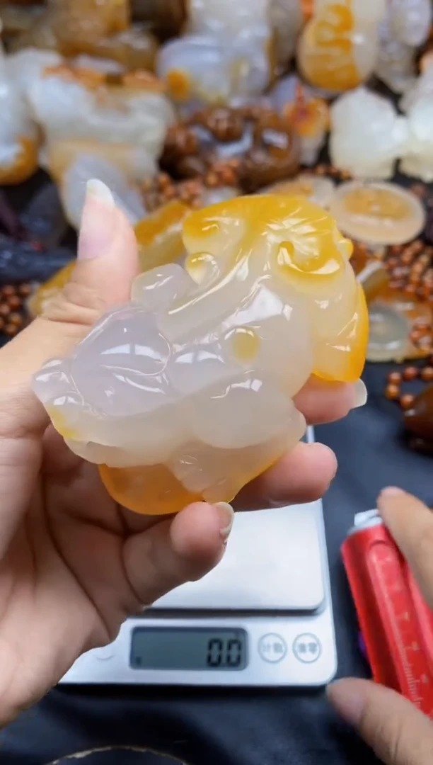未镶嵌1玛瑙/玉髓小*仙ll