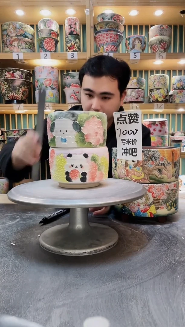 陶默认微瑕一物一拍1227-203-2个