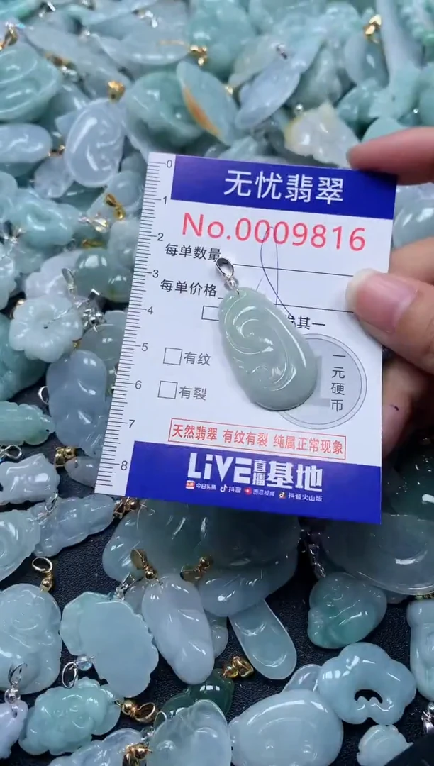 颈饰未镶嵌翡翠9816