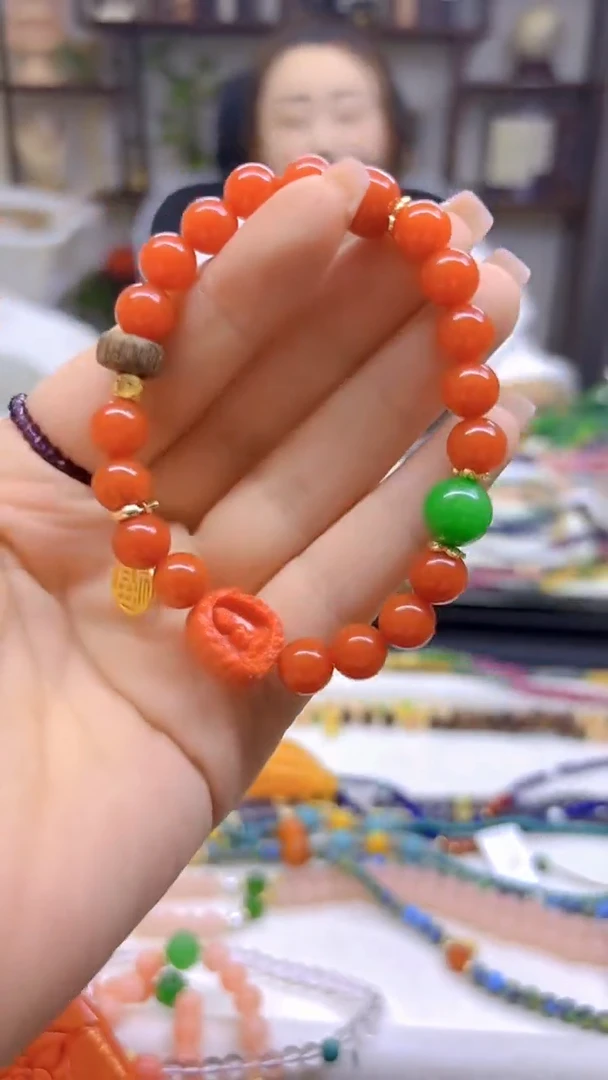 手链未镶嵌南红玛瑙DIY款S632