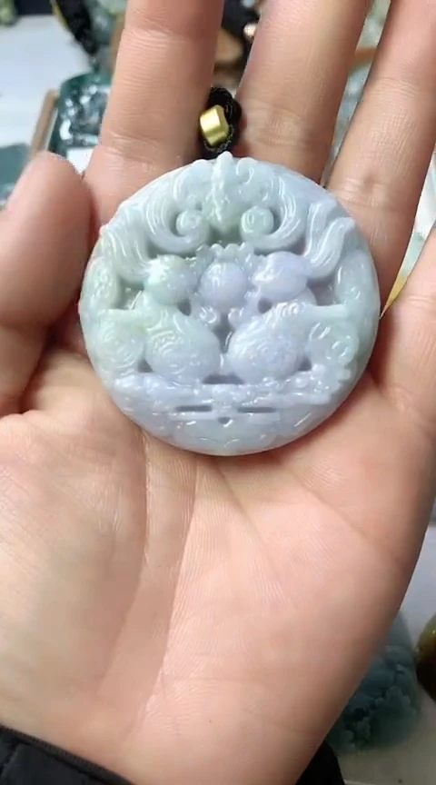 【闪购商品】翡翠颈饰未镶嵌天然缅甸翡翠a货