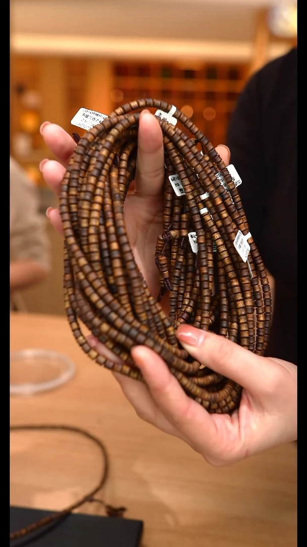 沉香沉香枕海南竹节珠多圈