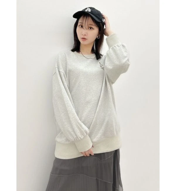 【FaFa】日系品牌 DA 休闲运动小猫刺绣 蝴蝶结百搭卫衣FA502-068