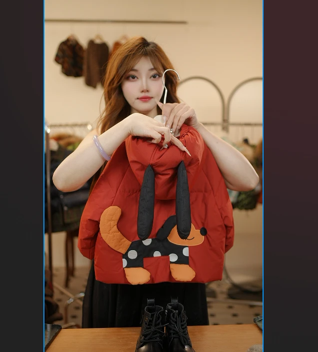 【勇敢狗狗】2026三防加厚棉衣新品萌娃穿搭男女童棉服外套39520
