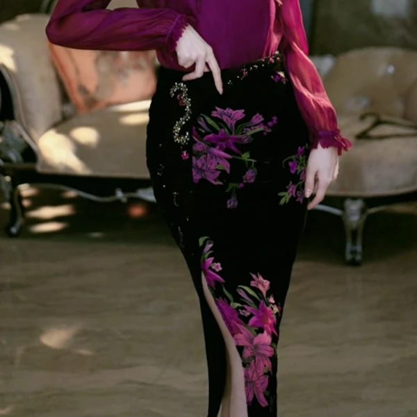 SEJI/瑟纪【纯欲初恋】重工气质裙子