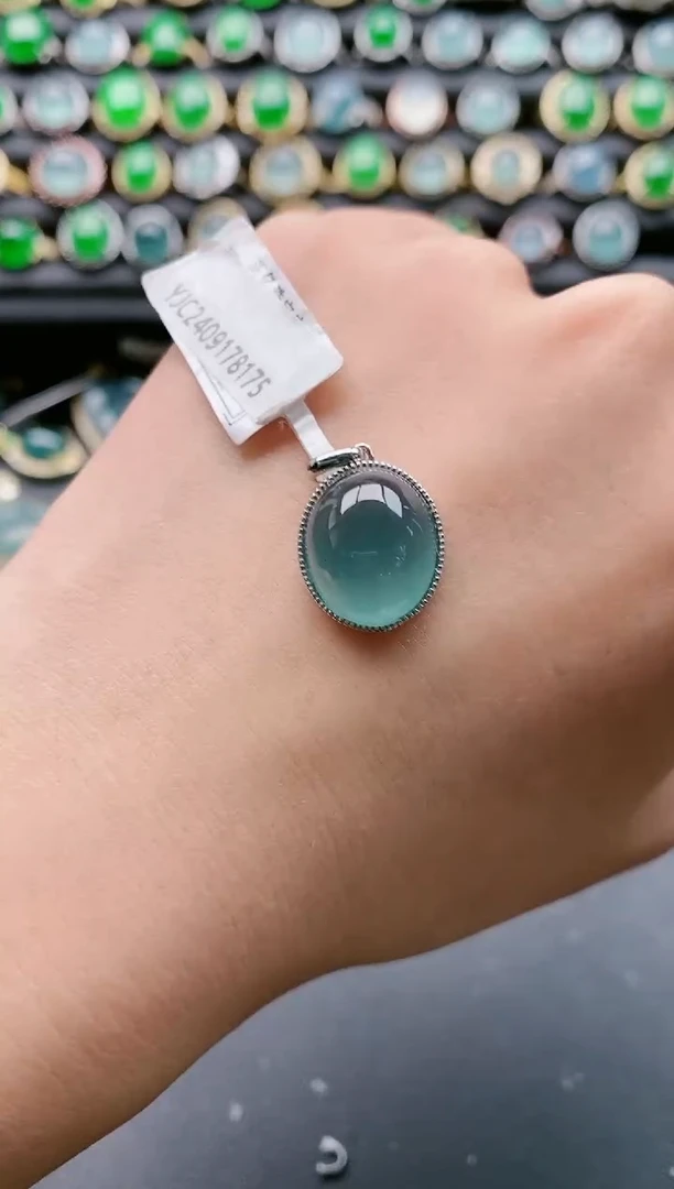 【闪购商品】翡翠戒指银S925镶嵌11111