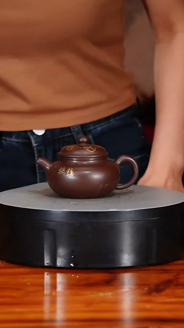 宜兴原矿紫砂壶茶壶130C