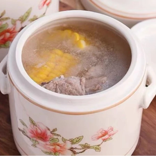 QH-600ml家和福双耳双盖炖盅d.