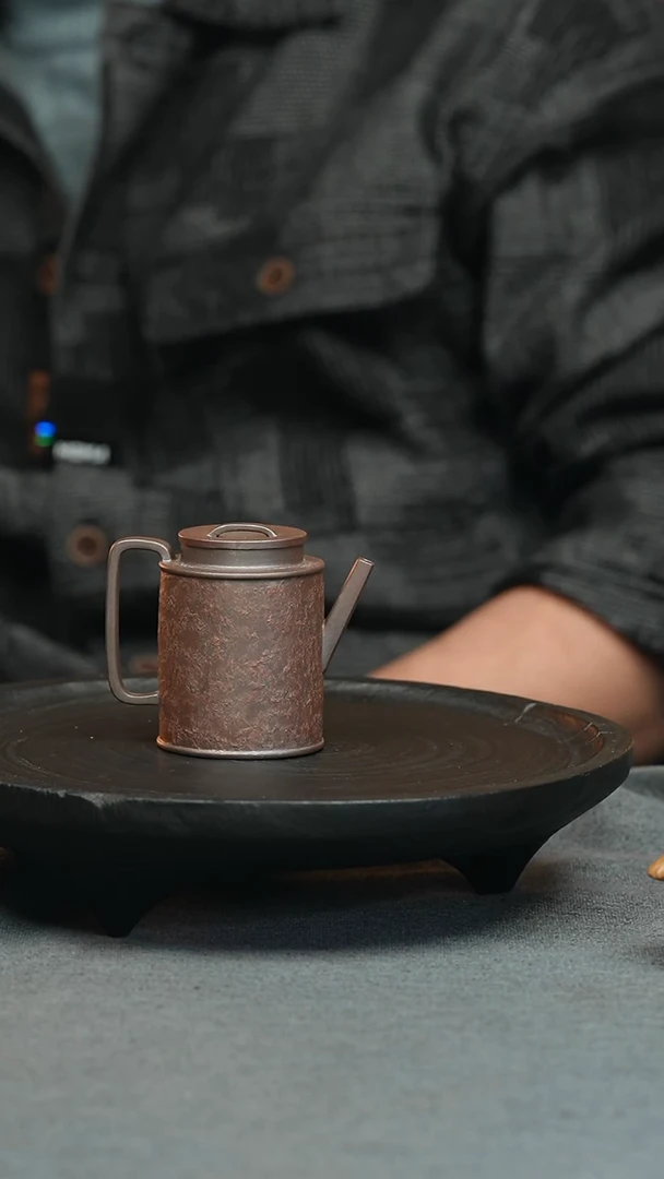 【闪购商品】紫砂茶壶五堂 拾露二式-直身桶