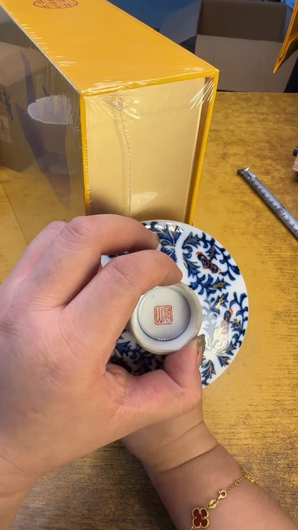 瓷器瓷器瑕疵破破47五件胆碗