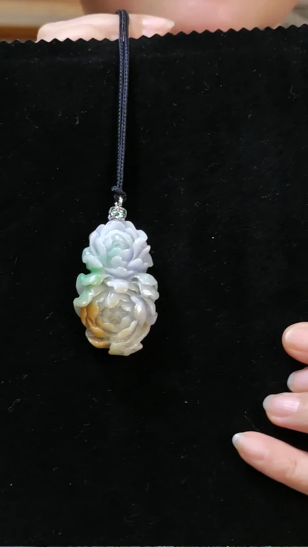 颈饰未镶嵌翡翠国风