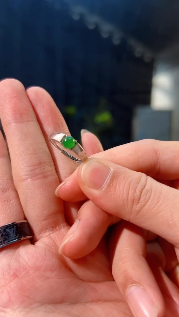 颈饰18K金镶嵌翡翠 缅料A货/支持复检/一件