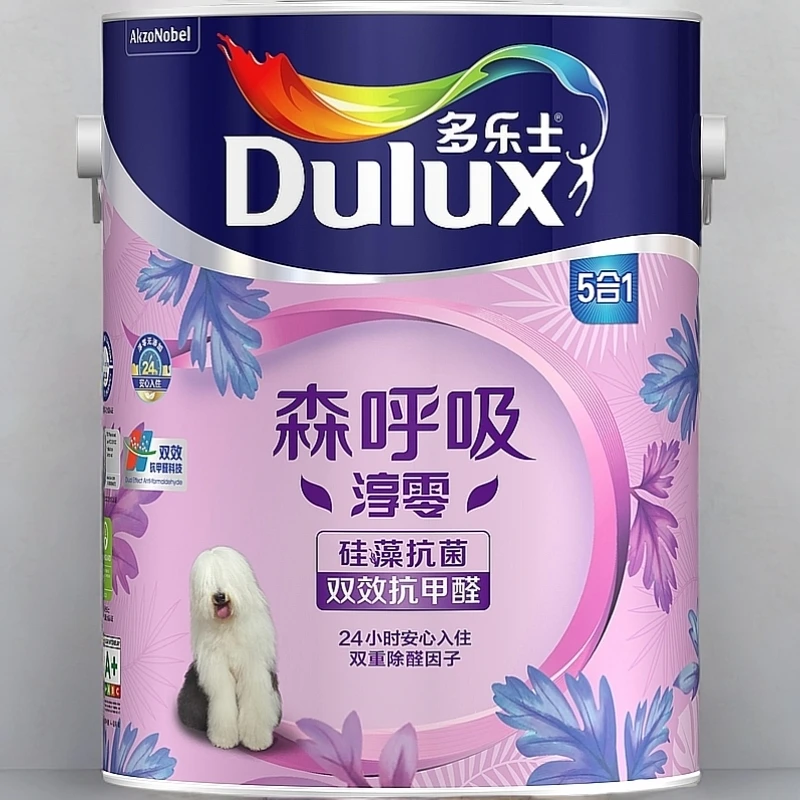 森呼吸双效抗甲醛内墙乳胶漆环保24小时住