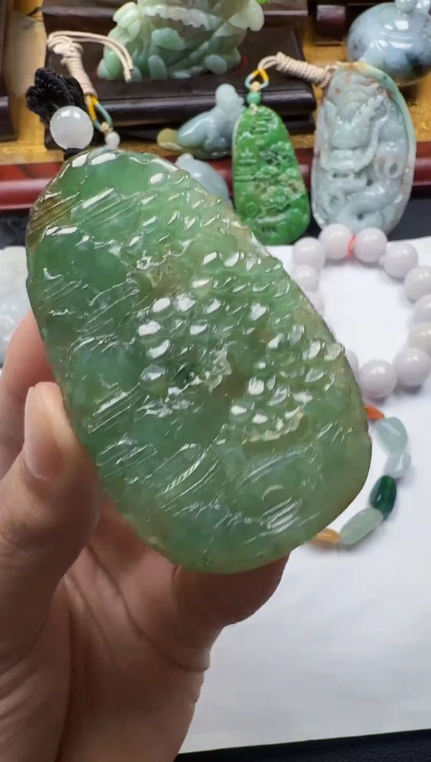 吊坠(不含链)未镶嵌翡翠1