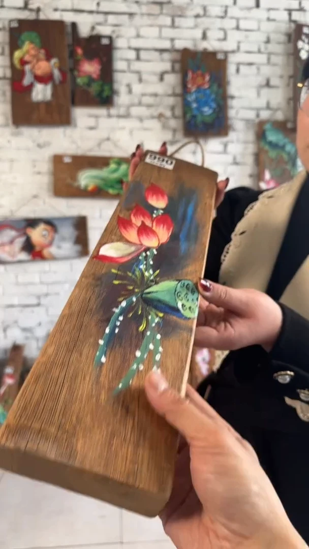 桃核吊坠990号门板画