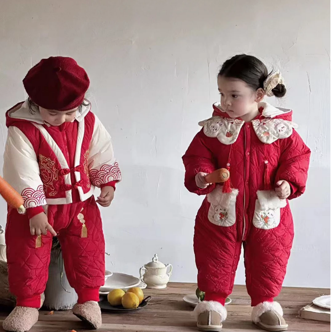 孤品福利【按编码拍】宝宝秋冬时尚洋气保暖加厚棉服