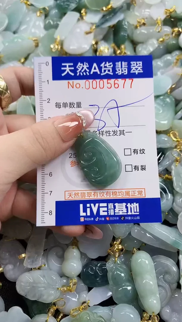 颈饰未镶嵌翡翠天然A货翡翠