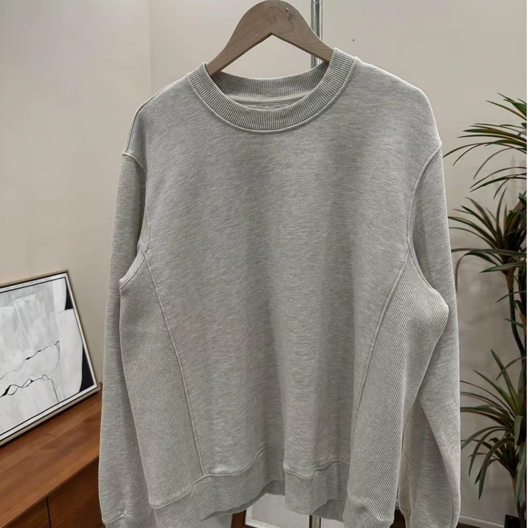 进口面料高品质棉料 宽松纯棉 时尚休闲套头卫衣B5