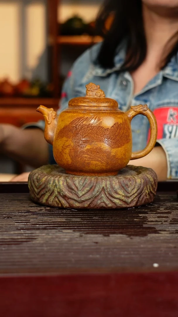 宜兴原矿紫砂壶茶壶宜兴原矿紫砂壶茶壶350C