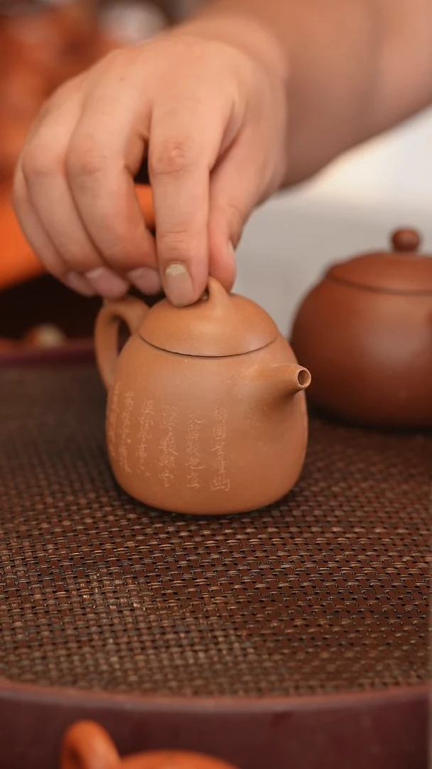 茶壶紫砂原矿手工制作微瑕