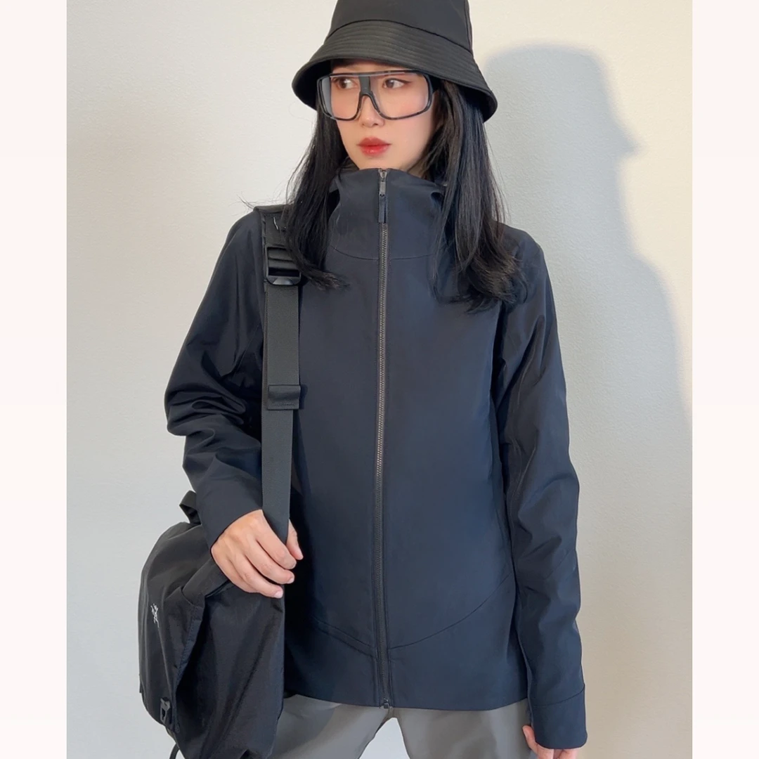 2025春季王炸新品！商务休闲通勤防风软壳连帽软壳冲锋衣26976-02