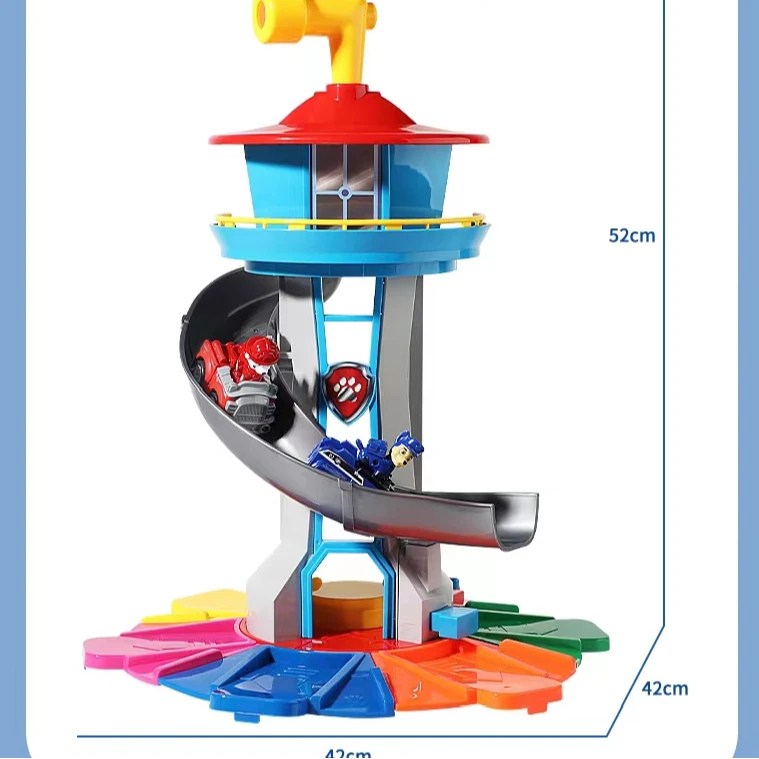 【总部滑梯】儿童益智11周年新升级纪念版超级瞭望塔总部【带礼盒】