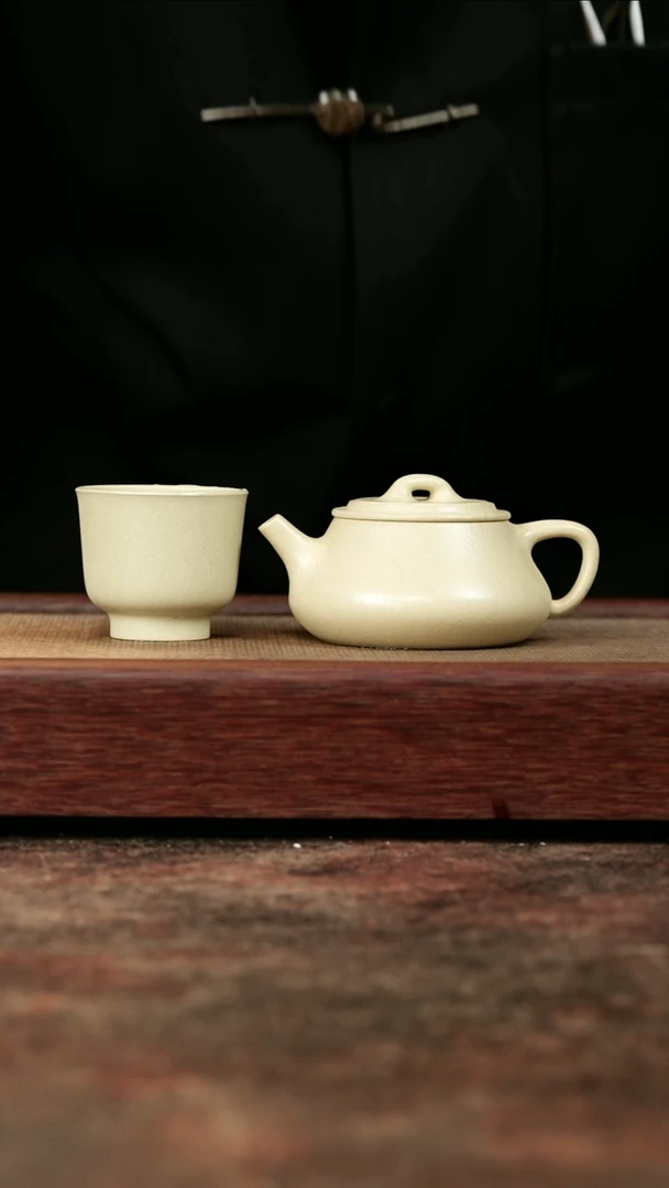 【闪购商品】紫砂茶壶梨皮本绿宜瓢