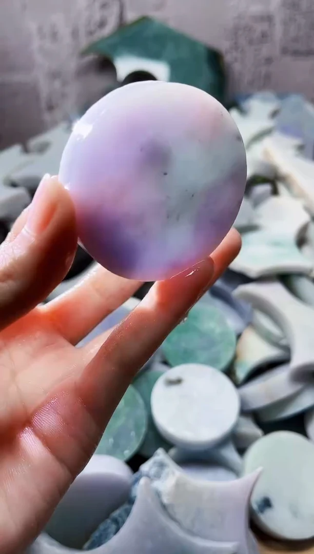 裸石翡翠翡翠a货正品玉石陈317