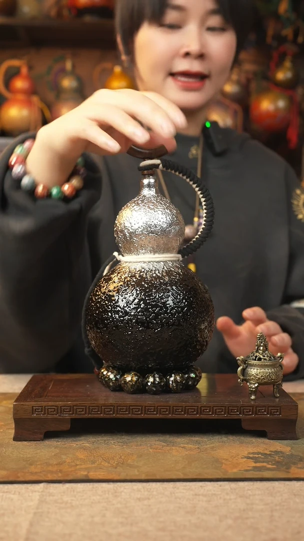 【闪购商品】375大漆葫芦一物一拍记葫堂出品