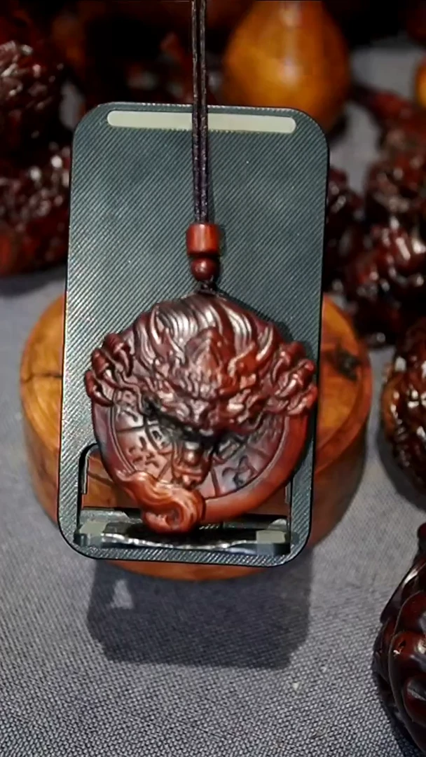 木雷击枣木龙牌