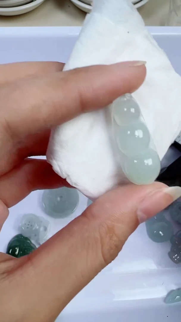 散珠翡翠266号链接，A货翡翠