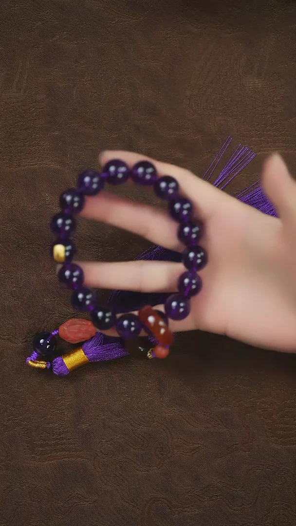 【闪购商品】水晶手持未镶嵌紫水晶手持