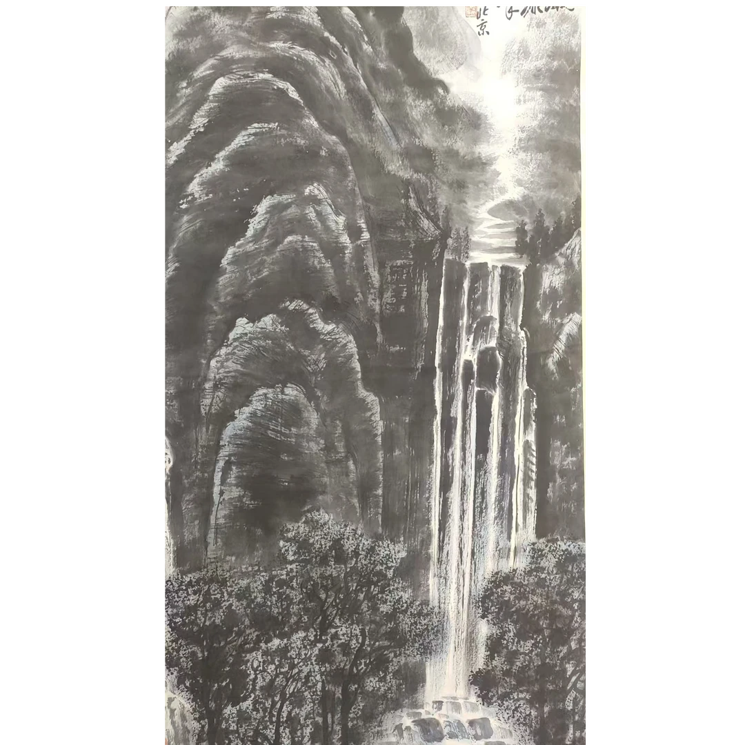 李   山水立轴138/67