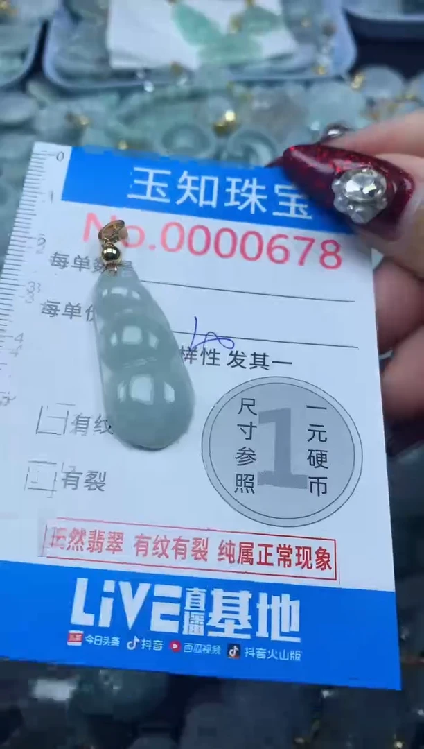 颈饰未镶嵌翡翠678