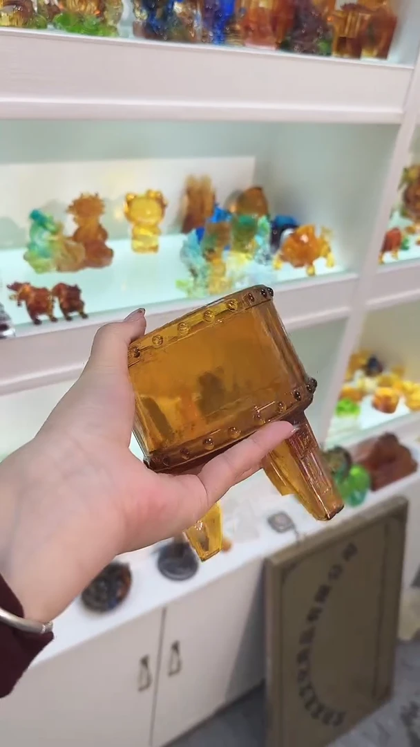 手工艺品琉璃大香炉