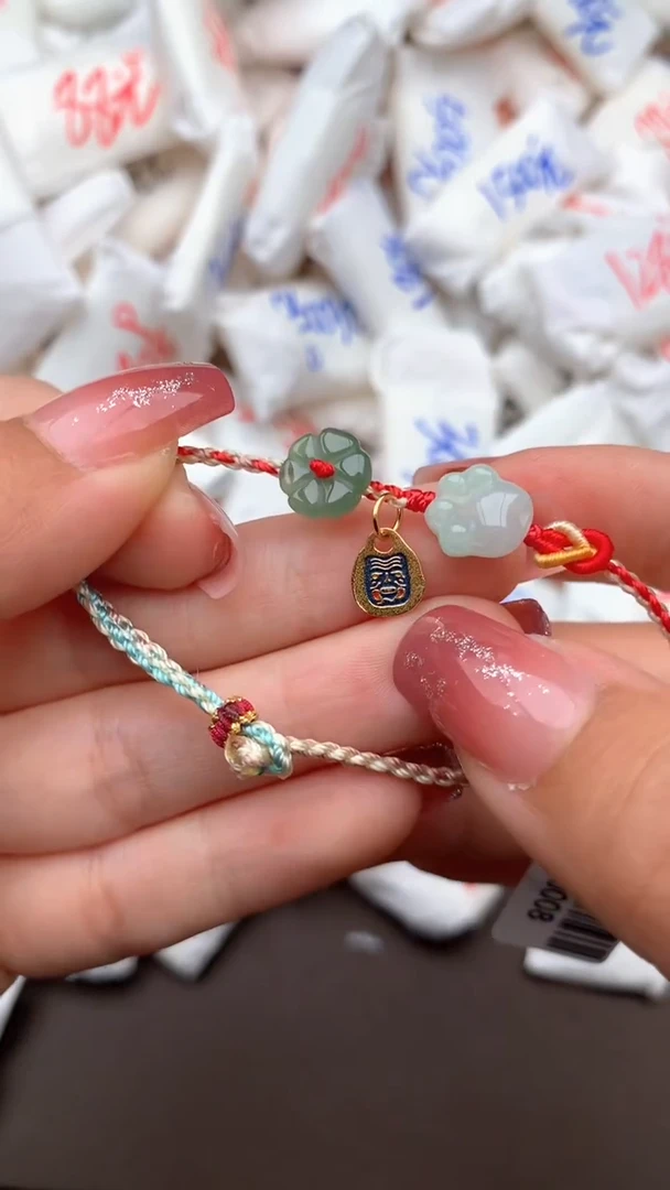 【闪购商品】翡翠手绳未镶嵌一18