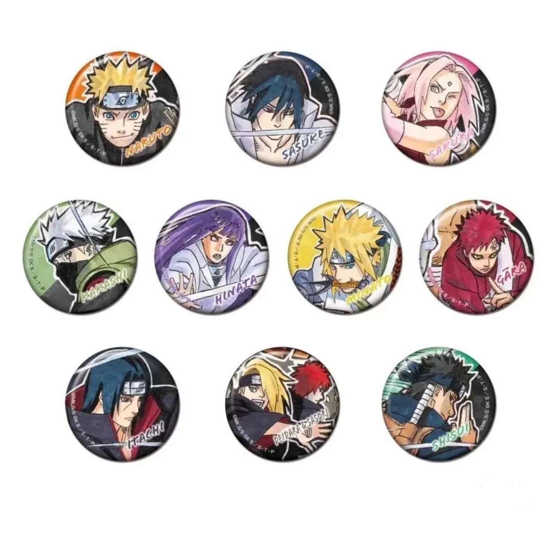 日谷 正版《火影忍者》NARUTOP99系列原画吧唧徽章周边（代拆）