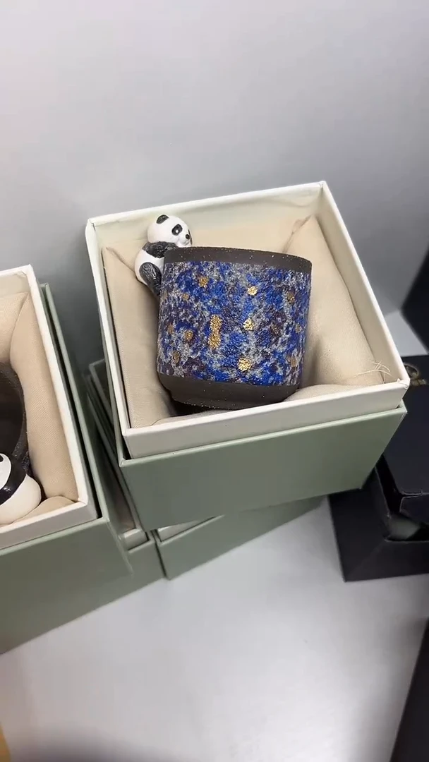 龙泉云间青瓷小米茶器