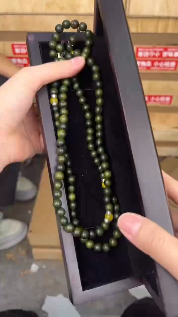 品茗文玩阁阴沉金丝楠108颗链接@@ys1003