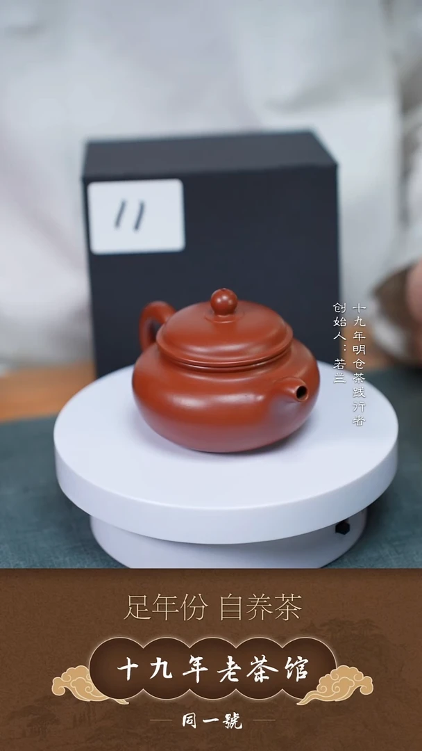 茶壶紫砂宜兴原矿紫砂壶11号
