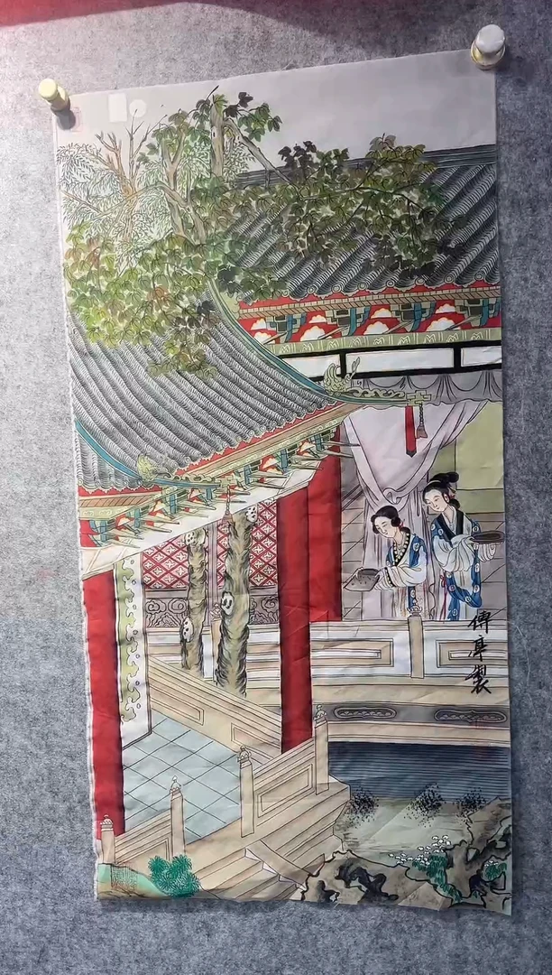 国画张传亭老师的作品3