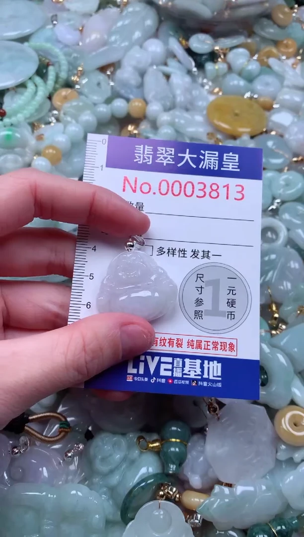 吊坠(不含链)未镶嵌翡翠3813